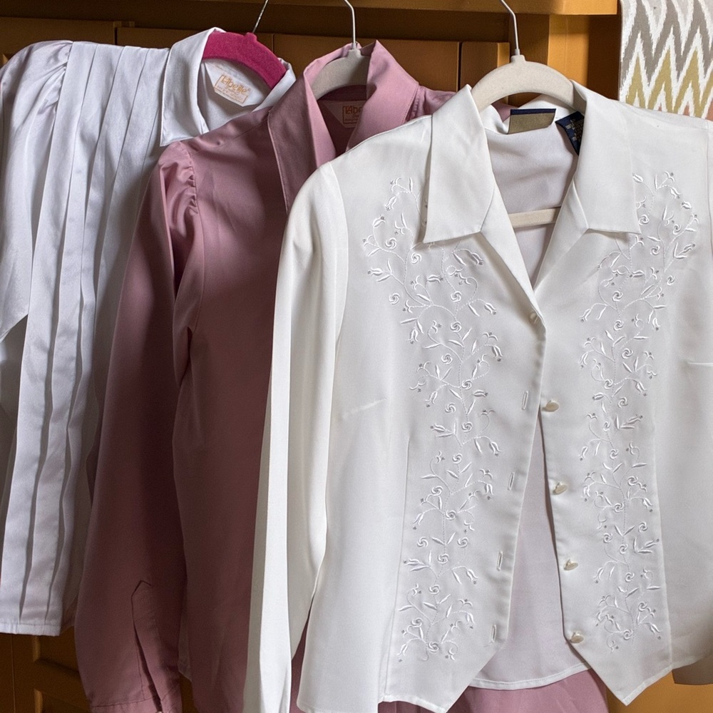 Vintage blouse bundle - granny chic fall!